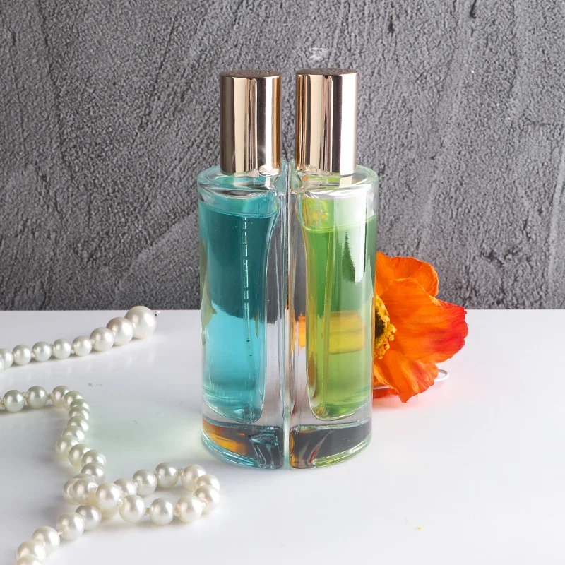 50 ml Slim rollerball perfume bottle with cylindrical cap