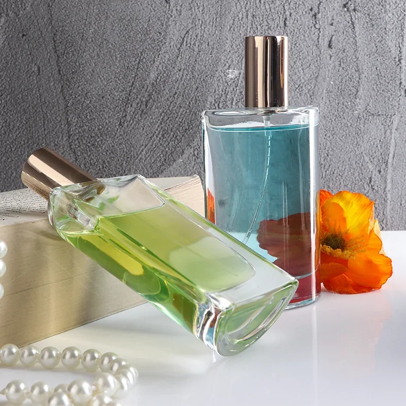 50 ml Slim rollerball perfume bottle with cylindrical cap