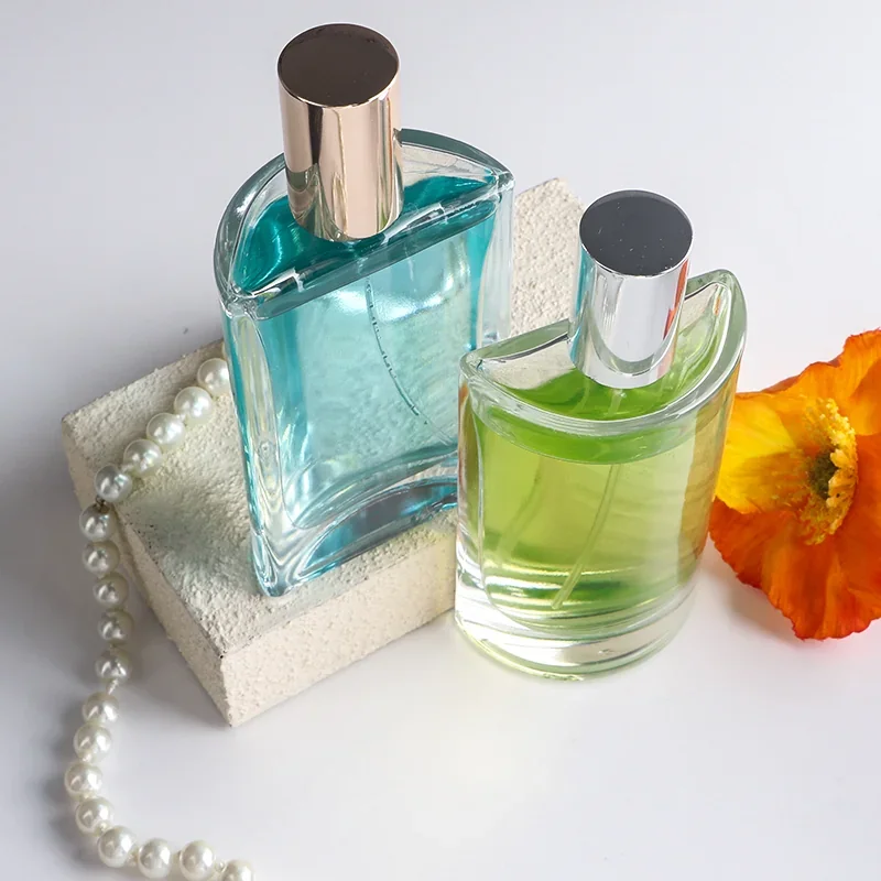 50 ml Slim rollerball perfume bottle with cylindrical cap