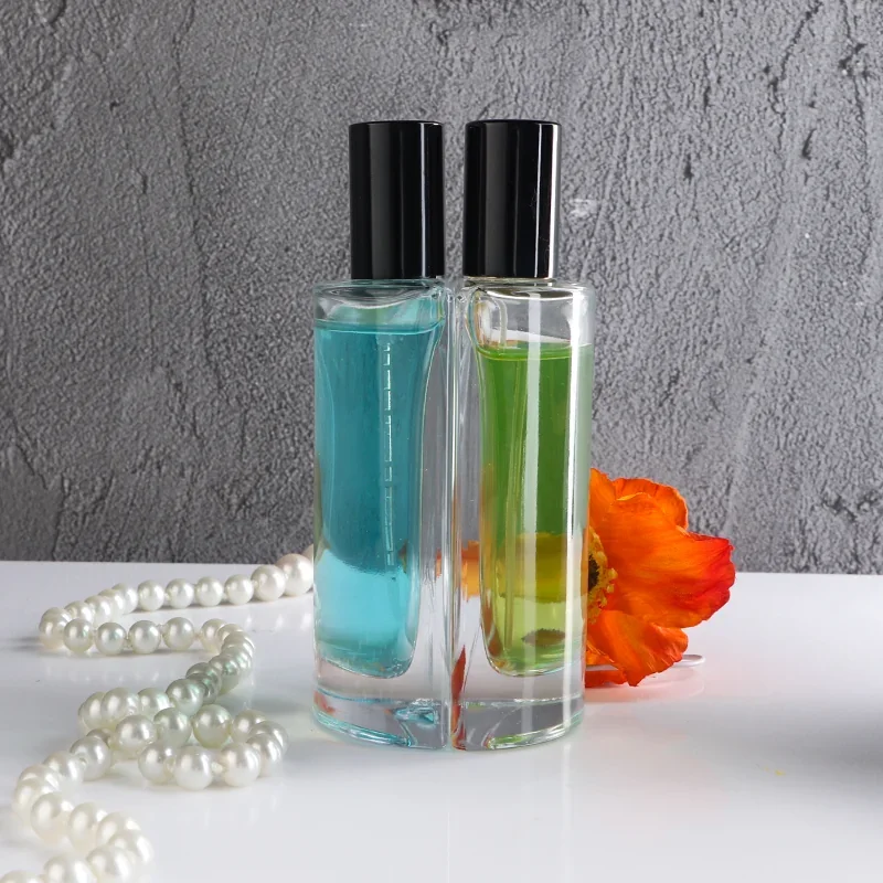 50 ml Slim rollerball perfume bottle with cylindrical cap