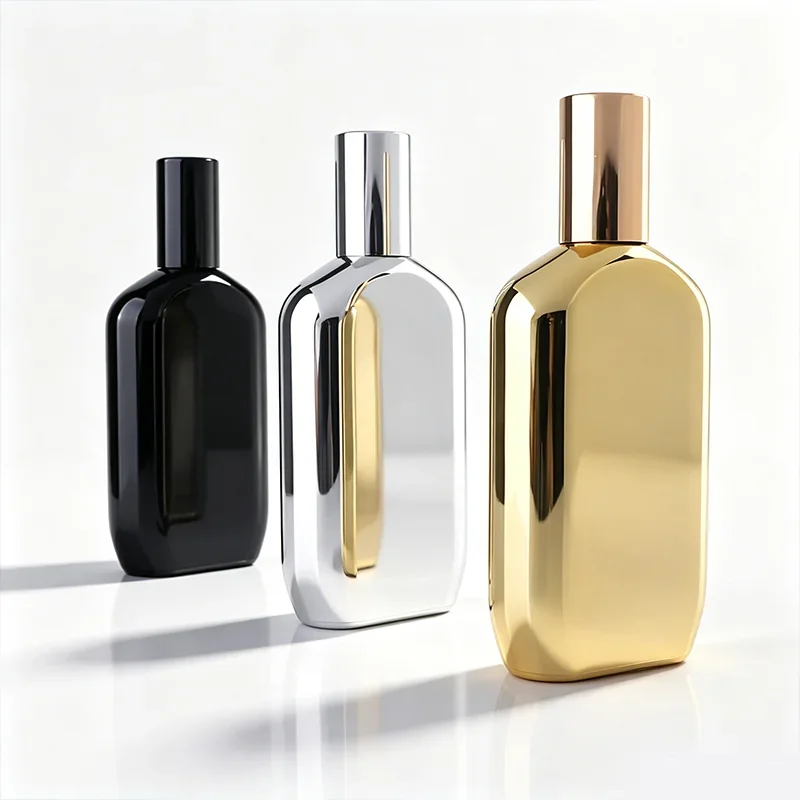 50 ml Flat rounded rectangular perfume bottle