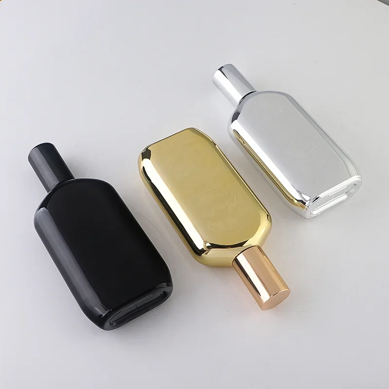 50 ml Flat rounded rectangular perfume bottle