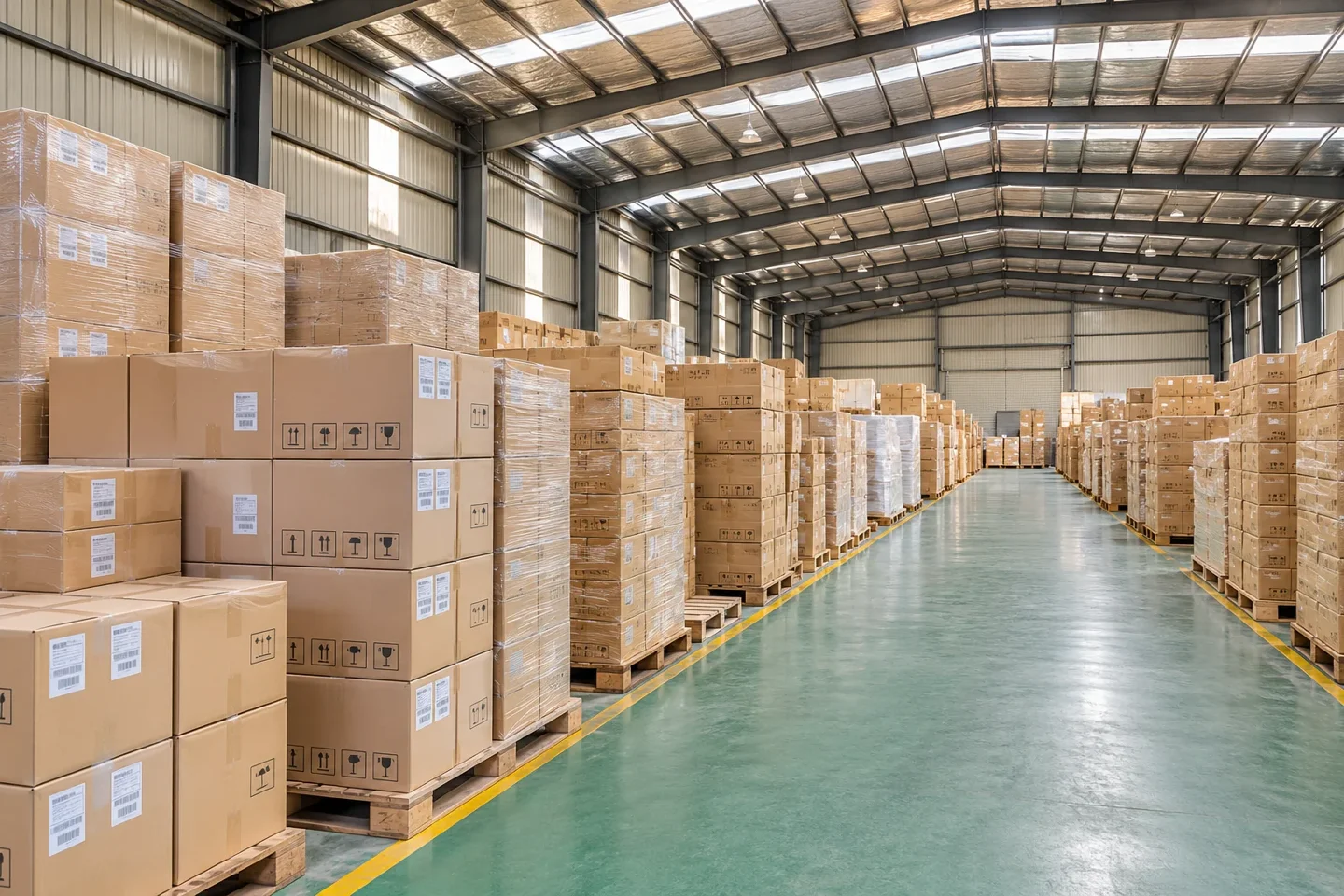 Stock & warehousing