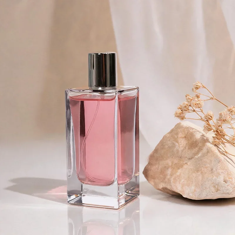 30 / 50 / 100 ml Rectangular perfume bottle with cylindrical cap