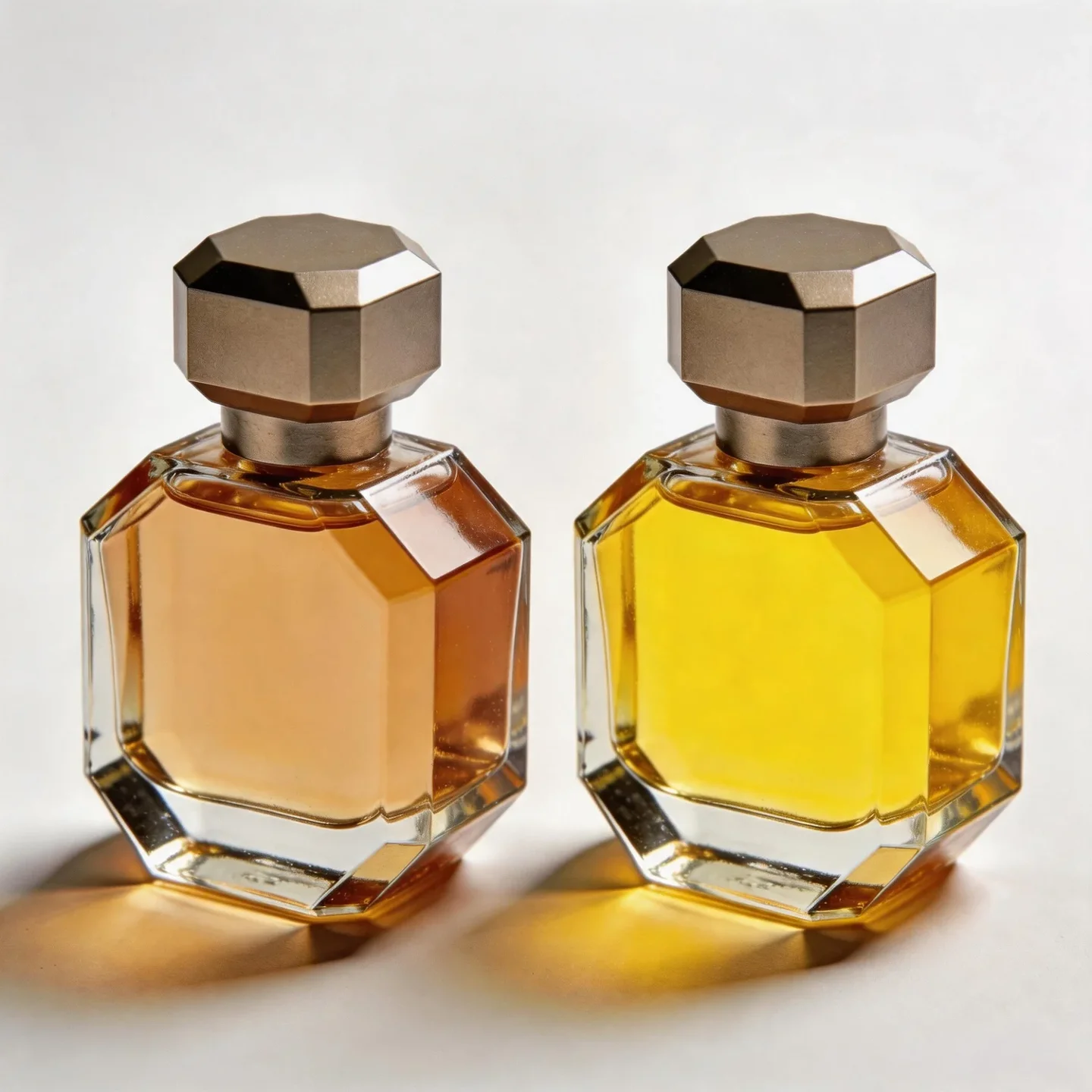 100 ml Octagonal perfume bottle with geometric cap