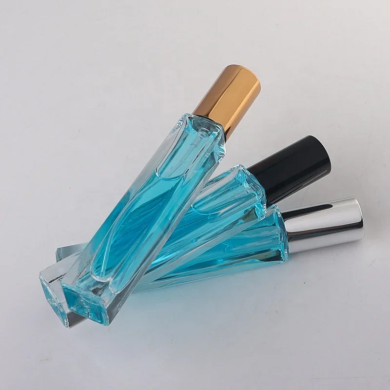 10 ml Slim rollerball perfume bottle with cylindrical cap