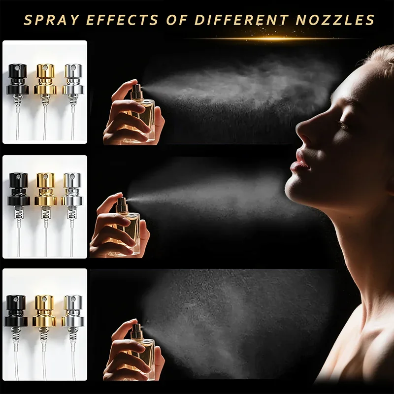 100 ml Perfume spray bottle with pump options