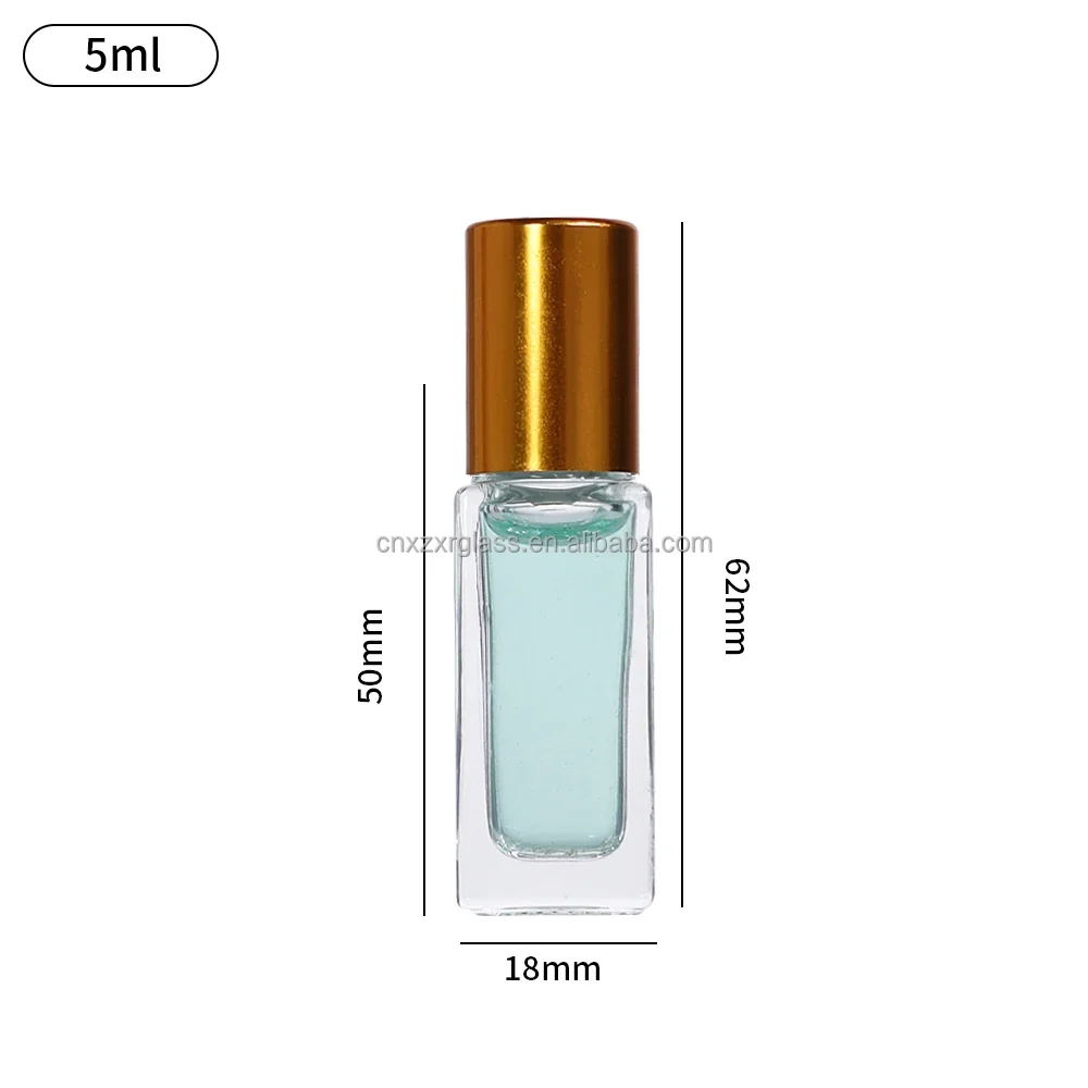 3 / 4 / 5 / 10 / 15 / 20 / 30 ml Slim clear spray bottle with black cap