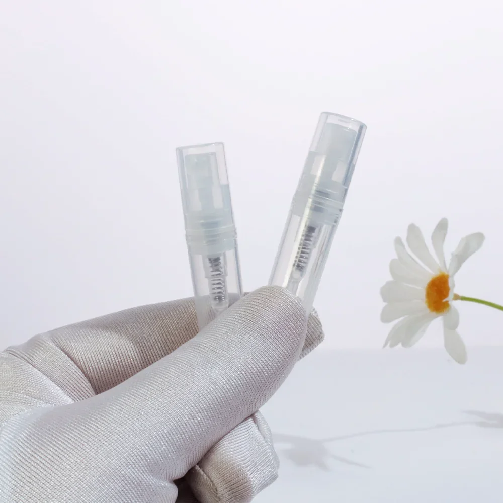 1 / 2 / 3 / 5 / 10 ml Clear sample vial with translucent spray cap