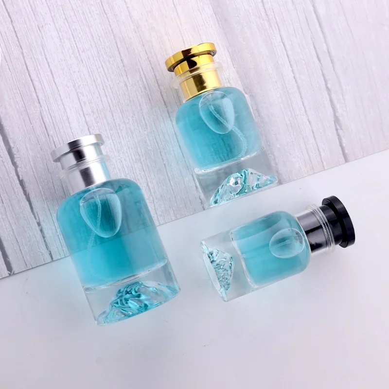 30 / 50 / 100 ml Cylindrical perfume bottle with stepped cap