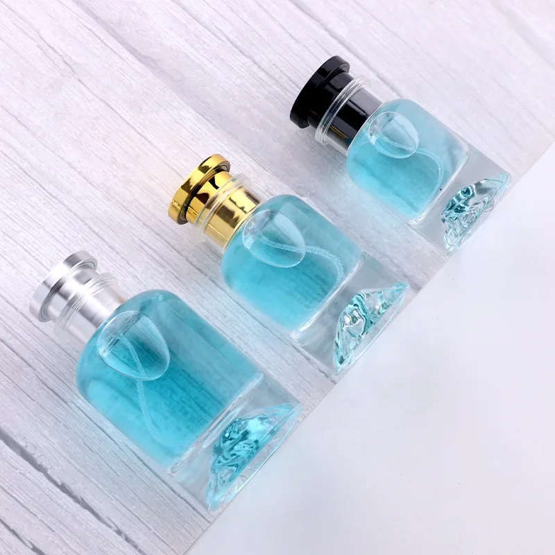 30 / 50 / 100 ml Cylindrical perfume bottle with stepped cap