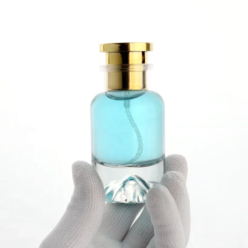 30 / 50 / 100 ml Cylindrical perfume bottle with stepped cap
