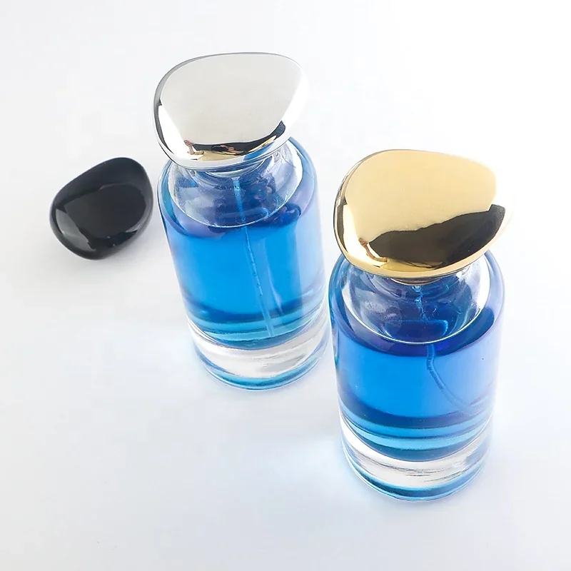 100 ml Perfume bottle with rounded disc cap