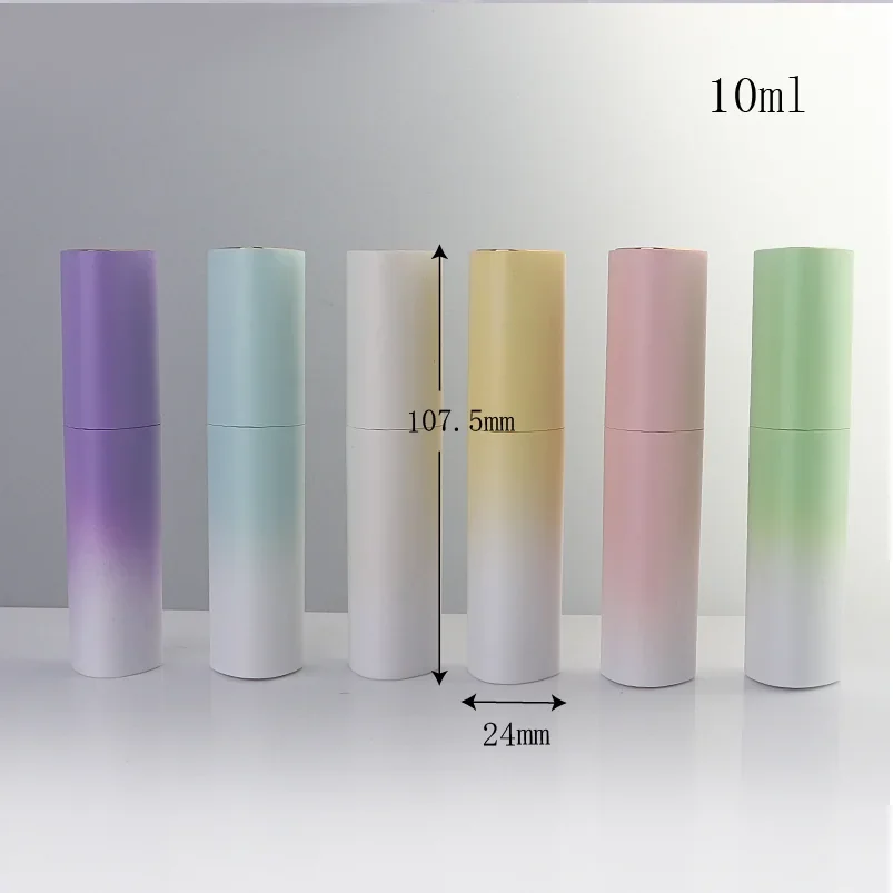 10 ml Pocket spray bottle with gradient-color case