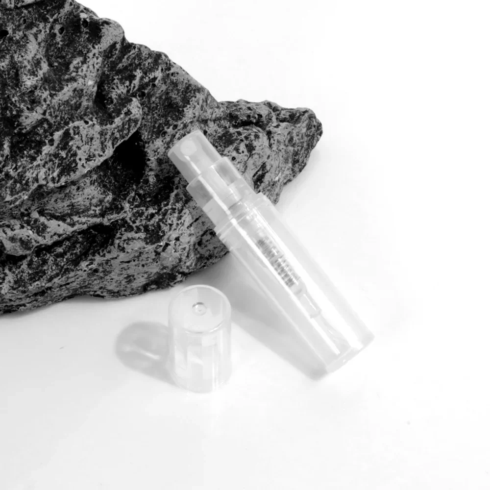 1 / 2 / 3 / 5 / 10 ml Clear sample spray vial with translucent cap