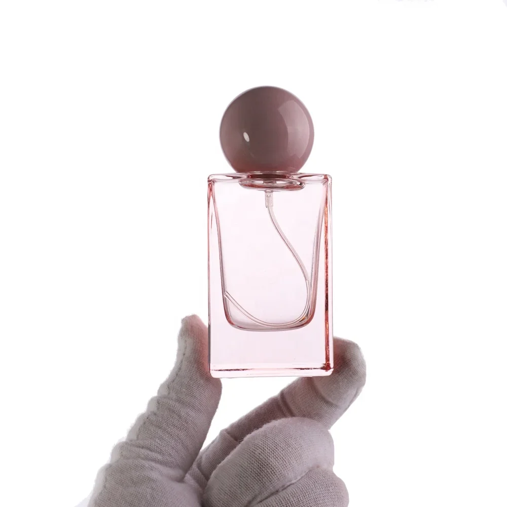 30 / 50 / 100 ml Rectangular perfume bottle with ball cap