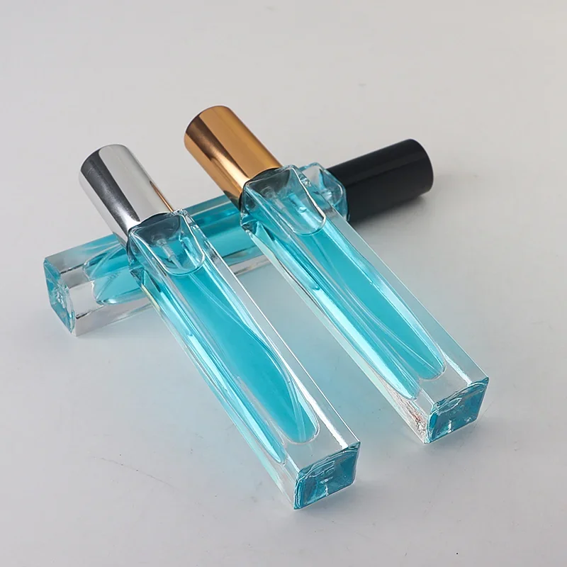10 ml Slim rollerball perfume bottle with cylindrical cap