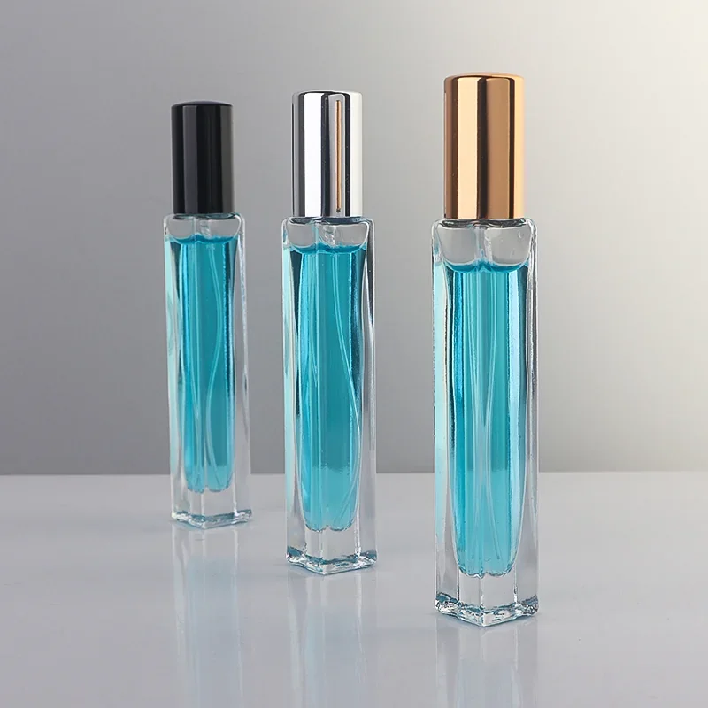 10 ml Slim rollerball perfume bottle with cylindrical cap