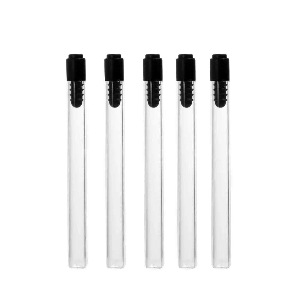 1 / 2 / 3 / 5 ml Glass sample vial with black plug