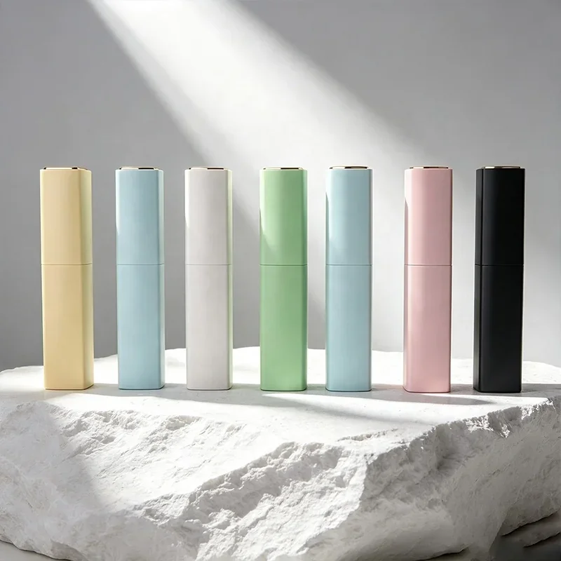 10 ml Rectangular pocket spray bottle with pastel case