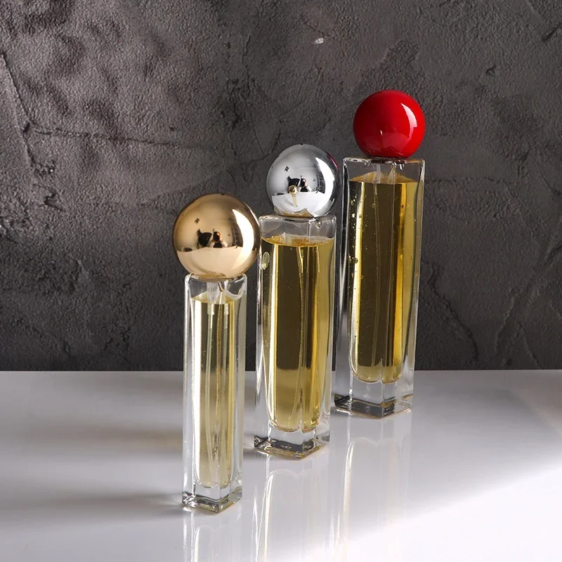 10 / 30 / 50 ml Slim perfume bottle with ball cap