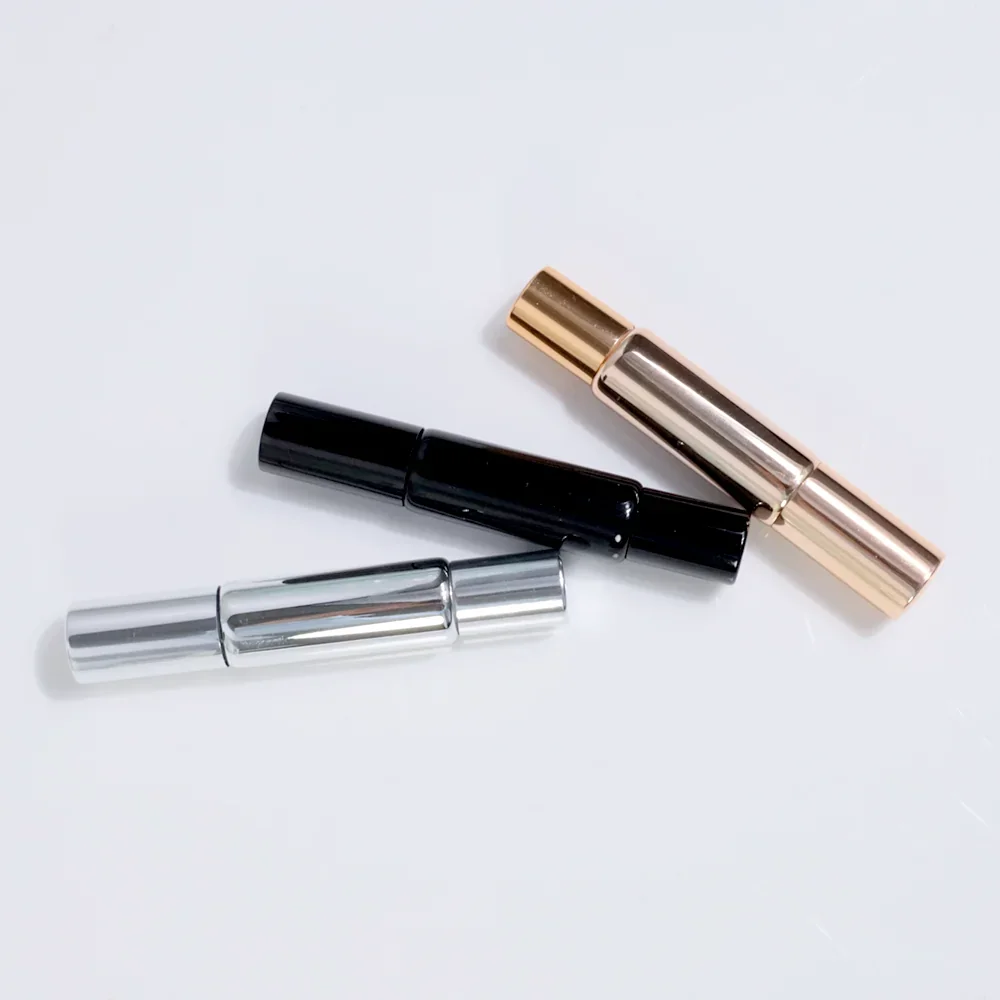 10 ml Pocket rollerball bottle with metallic-look case